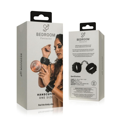 Bedroom Fantasies Handcuffs - Наручники, (черный)