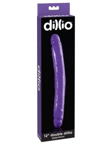 Pipedream Double Dillio 12 Inch -  двойной фаллоимитатор, 30.5х3.4 см (розовый)