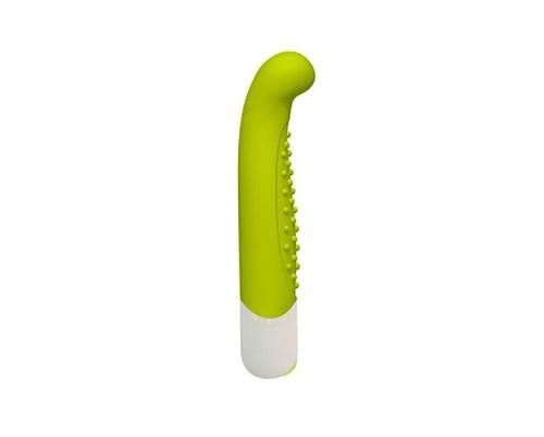 StRubber SToys Gypsy - Яркий вибратор для точки G, 14.5х3 см (зелёный)