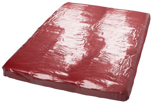 Orion Vinyl Bed Sheet - Вінілове простирадло для сексу, 200х230 (бордовий) - купити в Києві, Україні