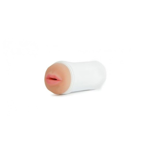 Topco Sales Cyberskin Vulcan Mouth Stroker Warming Lube - реалистичный мастурбатор с эффектом минета, 16х6 см