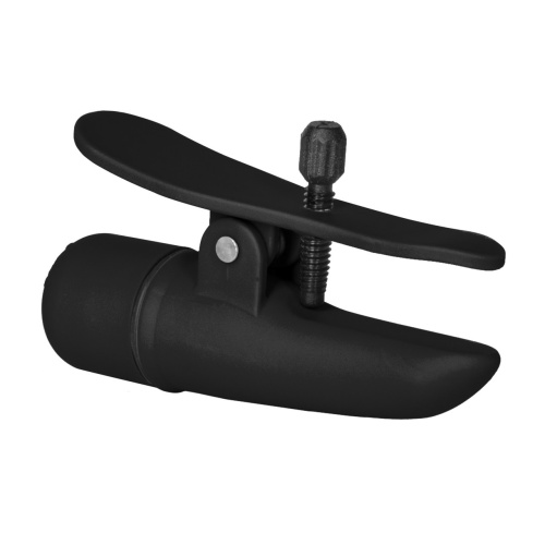CalExotics Nipplettes - Виброзажимы для сосков, 7х2 см (черный)