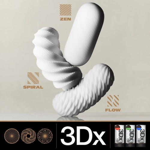 Мастурбатор Tenga 3Dx Zen - купити в Україні | Секс шоп SEX-SHOP.ua