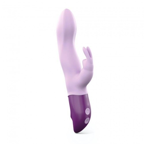 Love To Love Hello Rabbit Violet - вібратор-кролик з гнучким стволом та стимуляцією точки G, 12х4 см (фіолетовий) - купити в Києві, Україні