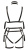 Портупея набор для бондажа Bad Kitty Bondage Set