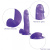 Jelly Studs Crystal Dildo Large Purple - Фаллоимитатор, 20 см (фиолетовый) Jelly Studs Crystal Dildo Large Purple - Фаллоимитатор, 20 см (фиолетовый)
