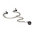 CalExotics Weighted Nipple Clamps - зажимы для сосков с подвеской CalExotics Weighted Nipple Clamps - зажимы для сосков с подвеской