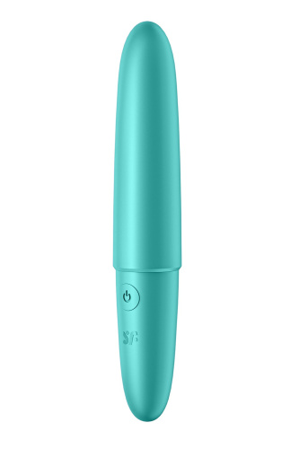 Satisfyer Ultra Power Bullet 6 - Вибропуля, 12,8х2,2 см, (бирюзовая)