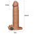 LoveToy - Add 3" Vibrating Penis Sleeve - Насадка на член с вибрацией, 19.5х4.3 см (коричневый) LoveToy - Add 3" Vibrating Penis Sleeve - Насадка на член с вибрацией, 19.5х4.3 см (коричневый)