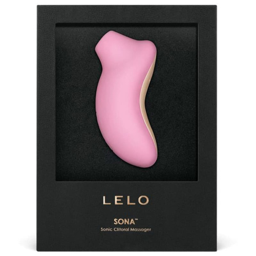 Lelo Sona - Безконтактний звуковий стимулятор клітора, 11.5х5.6 см (світло рожевий) - купити в Києві, Україні