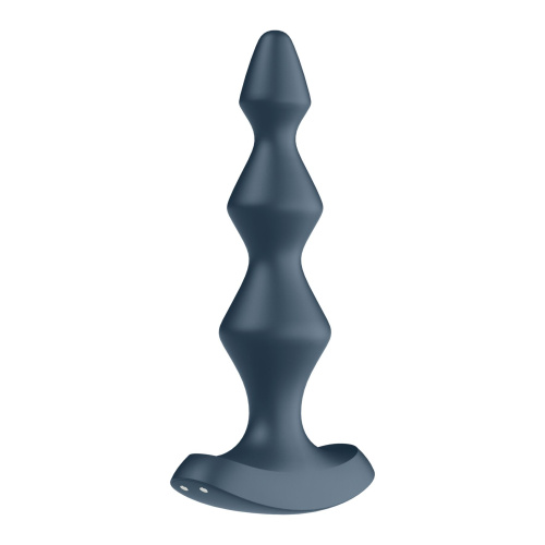 Satisfyer Lolli Plug 1 - Анальная пробка, 14х3,2 см, (серая)