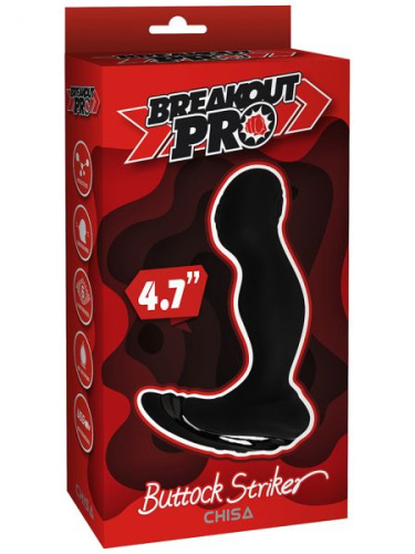 Chisa - Breakout Pro Buttock Striker - Массажер простаты, 15.2х3.7 см