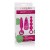 CalExotic Booty Call Booty Vibro Kit - Набор анальных стимуляторов с вибрацией, 2 шт (розовый)
