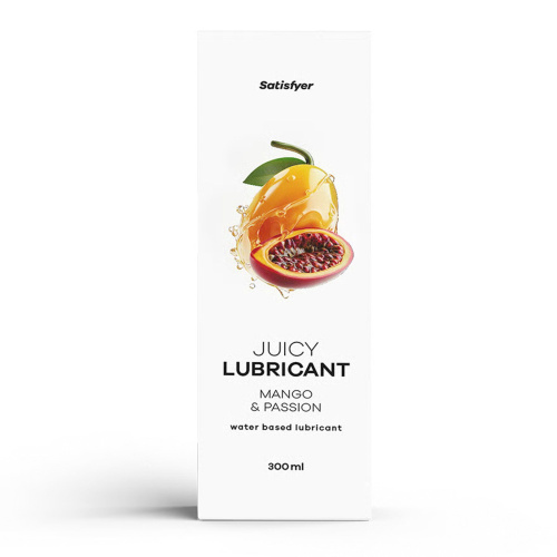 Лубрикант на водной основе Satisfyer Juicy Lubricant, 300 мл (манго)