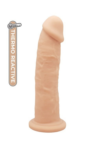 Real Love Premium Silicone Dildo 9 - Фаллоимитатор, 22,9 см (телесный)