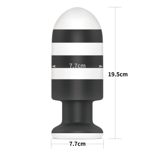 Анальная пробка LoveToy X-Missioner Butt Plug 7.5", 19,5 см