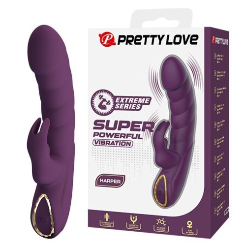 Вібратор кролик Pretty Love Harper - купити в Україні | Секс шоп SEX-SHOP.ua