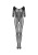 Obsessive Bodystocking G329 XL/XXL - Сексуальный узорчатый боди Obsessive Bodystocking G329 XL/XXL - Сексуальный узорчатый боди
