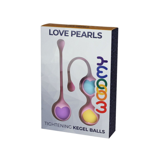 Вагинальные шарики Wooomy Love Pearls