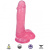 Xr Brands 6 Inch Slim Stick with Balls Cherry Ice Dildo – реалистичный фалоимитатор с мошонкой и присоской 12,7х3,2см - Розовый Xr Brands 6 Inch Slim Stick with Balls Cherry Ice Dildo – реалистичный фалоимитатор с мошонкой и присоской 12,7х3,2см - Розовый