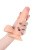 Toyfa Realstick Nude реалистичный вибратор с выносным пультом на проводе, 14х3.5 см Toyfa Realstick Nude реалистичный вибратор с выносным пультом на проводе, 14х3.5 см