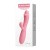 Pretty Love Snappy Vibrator Flesh - перезаряжаемый вибратор-кролик, 19.5х3.2 см (розовый)