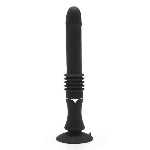 Toy Joy Majestic Trusting Vibe - вибратор с толчковыми движениями и присоской, 27,5х3 см
