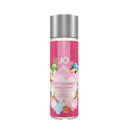 System JO H2O Candy Shop Cotton Candy оральный лубрикант со вкусом сахарной ваты, 60 мл