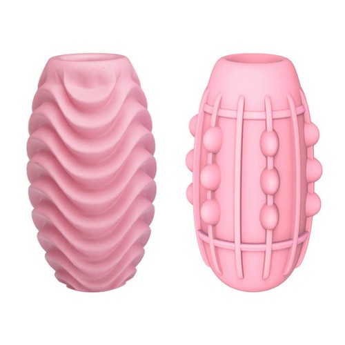 Pretty Love Passionate Double Sided Egg Masturbator - Мастурбатор, 8,6 х4. 6 см (рожевий) - купити в Києві, Україні