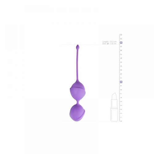 EasyToys Jiggle Mouse - Вагинальные шарики, 19,5 см (фиолетовый)