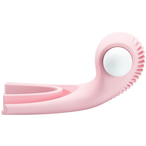 LyBaile Pretty Love Ela Mouth Stimulator Light Pink - Вібратор для оральних пестощів, 7.5х5.3 см (рожевий) - купити в Києві, Україні
