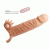 Pretty Love Penis extended Sleeve Connor Flesh Vibro - вибронасадка для увеличения члена с клиторальным стимулятором, +4 см (телесный) Pretty Love Penis extended Sleeve Connor Flesh Vibro - вибронасадка для увеличения члена с клиторальным стимулятором, +4 см (телесный)