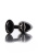 Taboom L Butt Plug With Diamond Jewel - Анальная пробка, 9.5х4.1 см (черный) Taboom L Butt Plug With Diamond Jewel - Анальная пробка, 9.5х4.1 см (черный)