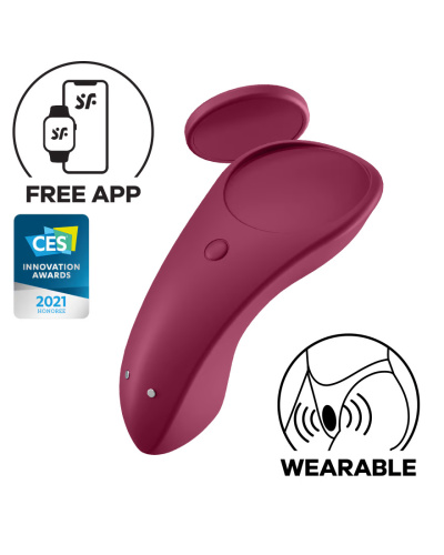 Вібратор в трусики зі смарт управлінням Satisfyer Sexy Secret  - купити в Києві, Україні