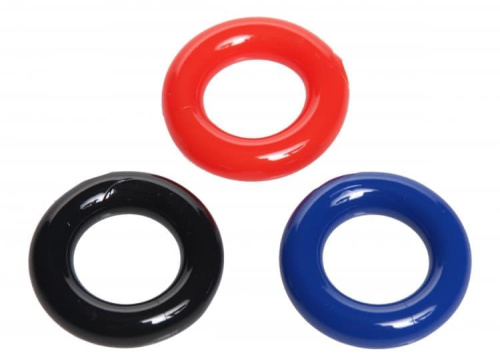 Насадки для пениса Stretchy Cock Ring 3 Pack