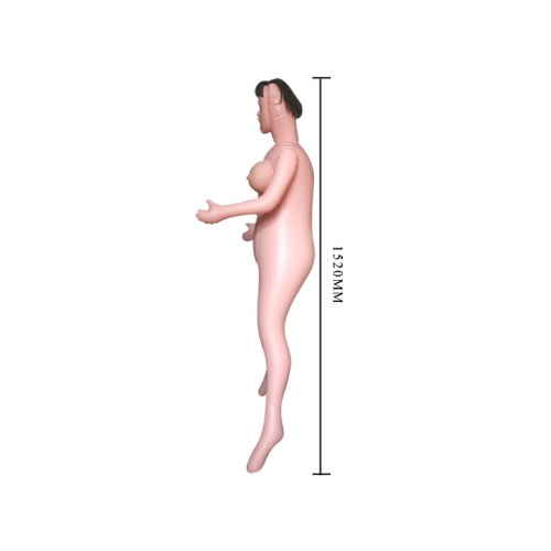 Finnish Girl Love Doll надувная секс-кукла с 3 отверстиями и вибрацией, 152 см