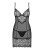 Комплект Obsessive Alluria chemise (L/XL) Комплект Obsessive Alluria chemise (L/XL)