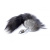 Boss Fox TAIL Black XXL -Анальная пробка с хвостом, 9х4 см (чёрный)