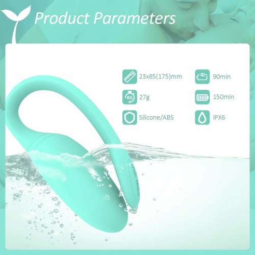 Magic Motion Kegel Rejuve - cмарт-тренажер Кегеля (бірюзові), 8.5х2.3 см - купити в Києві, Україні
