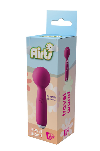 Dream Toys Flirts Travel Wand - Вибратор-микрофон, 11,2 см (розовый)