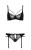 Passion Pauline Set - Комплект белья: стрэпы: лиф, стринги и пояс для чулок, L/XL (чёрный) Passion Pauline Set - Комплект белья: стрэпы: лиф, стринги и пояс для чулок, L/XL (чёрный)