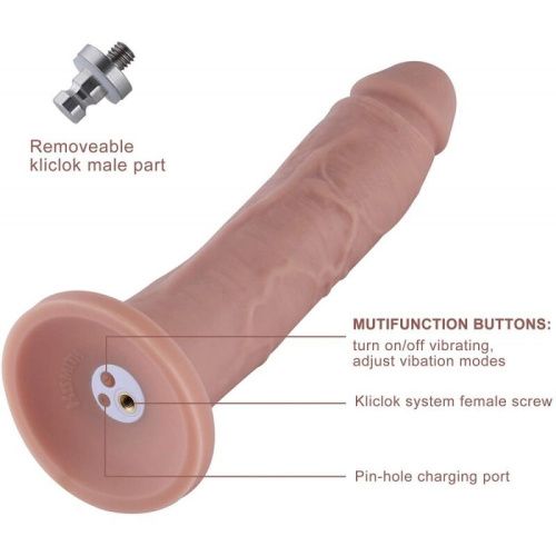 Реалістичний вібратор 10.2″ для секс-машин Hismith Silicone Dildo - купити в Україні | Секс шоп SEX-SHOP.ua