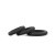 Topco Sales Hombre Snug Fit Silicone Thick C-Rings - набор эрекционных силиконовых колец, 3 шт (черные) Topco Sales Hombre Snug Fit Silicone Thick C-Rings - набор эрекционных силиконовых колец, 3 шт (черные)