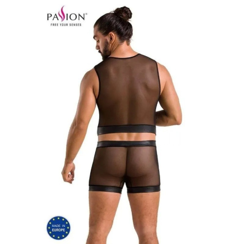 Passion - 053 SET WILLIAM black - Сексуальный сет для мужчин, S/M