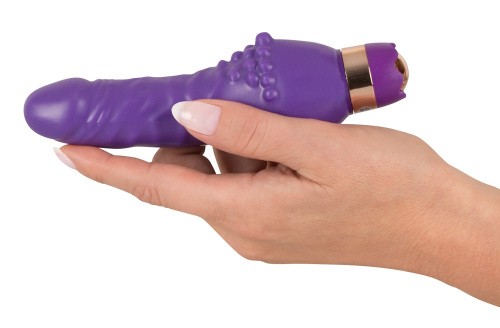 Mini Vibrator Purple - Вибратор, 16 см (фиолетовый)