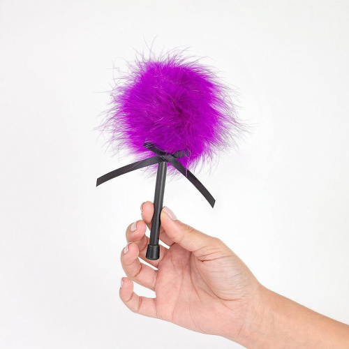Мини щекоталка с перышком Secret Play Mini Purple Feather Tickler