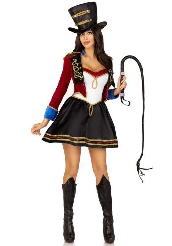 Костюм дрессировщицы Leg Avenue Classic Ringmaster, M