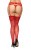 SoftLine - Stockings 5528 - Чулки с поясом для чулок, 2 (красные) SoftLine - Stockings 5528 - Чулки с поясом для чулок, 2 (красные)