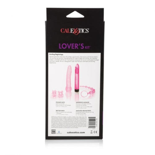 California Exotic Novelties Starter Lover's Kit - Набір стимуляторів з вібрацією (рожевий) - купити в Києві, Україні