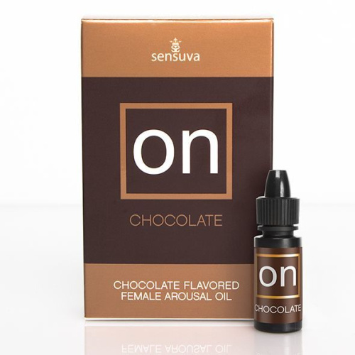 Sensuva - ON Arousal Oil for Her Chocolate - Возбуждающие капли для клитора со вкусом шоколада, 5 мл.